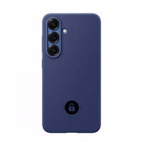 Dėklas "Silicone Cover" Samsung A165 A16 4G / A166 A16 5G / tamsiai mėlynas / pakuotėje