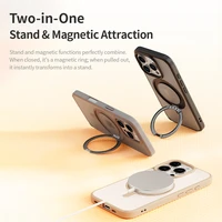 Rock Rotating Stand Soft Touch Series Magnetinis Iphone 16 Pro Max auksinis