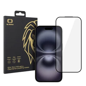 Grūdintas stiklas Tel Protect 10X HD DLC Diamond Coating skirtas Iphone 16