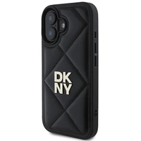 DKNY putuotas Stack logotipas dėklas telefonui iPhone 16 - juodas