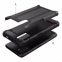 Hybrid Armor Case tvirtas apsauginis dėklas Xiaomi Redmi Note 10 5G / Poco M3 Pro auksinis