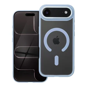 MATTE MAG COVER magnetinis dėklas telefonui, suderinamas su MagSafe, skirtas IPHONE 17 Air, mėlynas