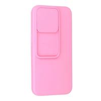 Dėklas telefonui Camshield Soft Iphone 13 Pro šviesiai rožinis