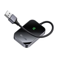 CarPlay belaidis adapteris su USB laidu McDodo CA-7210 juodas