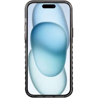 Audi IML Magnetinis dėklas su dideliu logotipu telefonui iPhone 15 Plus/14 Plus - juodas