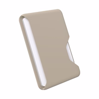 Speck ClickLock Wallet For MagSafe - Magnetic MagSafe Wallet (Pale Oak)