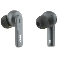 Karl Lagerfeld belaidės ausinės TWS ANC ENC METAL PRINTED LOGO juodos