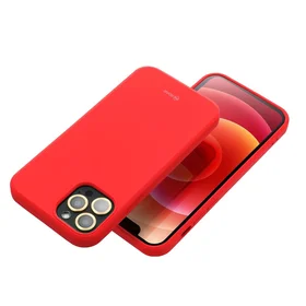 ROAR dėklas COLORFUL JELLY telefonui IPHONE 17 Pro Max rožinis (ryškiai rožinis)