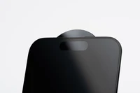 Forcell matinės dangos apsauginis stiklas – Iphone 14 Pro Max juodas