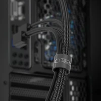 Tech-Protect Velcro kabelių tvarkyklė 3m - juoda