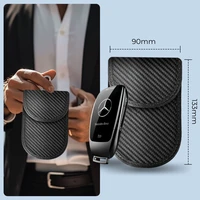 Tech-Protect KLR100 automobilio raktų dėklas su RFID apsauga - juodas - anglies