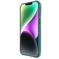 Nillkin CamShield Pro dėklas iPhone 14 Plus šarvuotas dėklas su kameros apsauga žalias