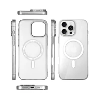 Dėklas HDD Clear MagSafe Case Apple iPhone 17 Pro skaidrus