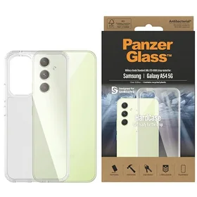 PanzerGlass HardCase antibakterinis karinio lygio sertifikuotas dėklas telefonui Samsung Galaxy A54 5G - skaidrus