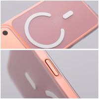 Dėklas GO ORANGE suderinamas su MagSafe skirtas SAMSUNG A56 skaidrus