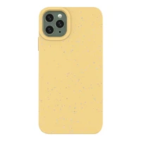 Eco Case geltonas silikoninis dėklas telefonui iPhone 11 Pro Max
