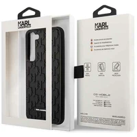 Karl Lagerfeld KLHCS23SRUPKLPK S23 S911 kietasis dėklas juodas 3D Monograma