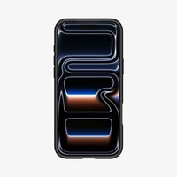 Spigen Ultra Hybrid MagSafe deklas, skirtas iPhone 17 Pro - Juodas ir oranzinis