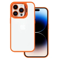 Tel Protect Dėklas telefonui su stovu + kamera stiklas (lęšis) skirtas iPhone 11 Pro oranžinis