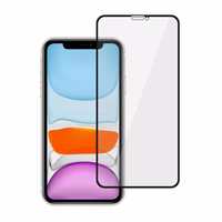 Privatumo apsauginis stiklas Tel Protect 10X Privacy Titanium skirtas Iphone 11/XR