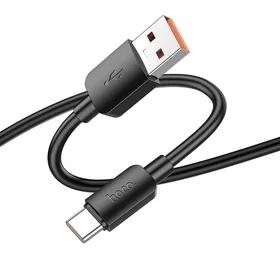 Kabelis USB A į USB C Hoco PD 6A 100W 1 m X96 juodas