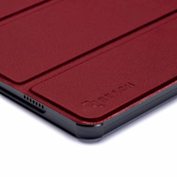Dėklas Reach Smart Leather Xiaomi Redmi Pad 2 Pro 12.1 tamsiai raudonas