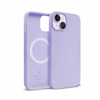Crong Color Cover Magnetic - iPhone 14 Plus MagSafe dėklas (violetinis)
