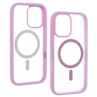 Liavec minkštas dėklas skirtas Iphone 17 violetinis