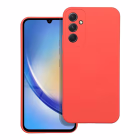 SILIKONINIS dėklas telefonui SAMSUNG A34 5G persikų