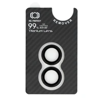 Grūdintas stiklas Tel Protect Titanium objektyvo 99% AR Aramid serija kamerai Iphone 16/16 Plus (2 vnt.)