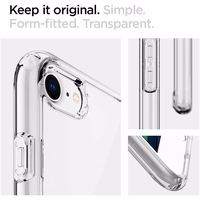 Spigen Ultra Hybrid dėklas iPhone 7 / 8 / SE 2020 / SE 2022 - skaidrus