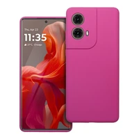 Silikoninis 2mm dėklas telefonui MOTOROLA G85 5G, rožinis