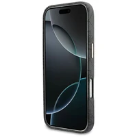 GUESS case for IPHONE 17 compatible with MagSafe GUHMP17S5P4FWMSK (PU FW 4G Script) black