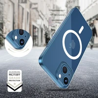 Tech-Protect FlexAir Magnetinis dėklas telefonui iPhone 13 Mini - skaidrus