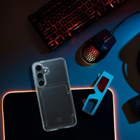 FORCELL F-PROTECT Kristalinis kišeninis dėklas SAMSUNG S24 skaidrus