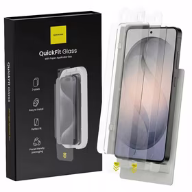 Spacecase apsauginis stiklas QuickFit Glass Galaxy S26