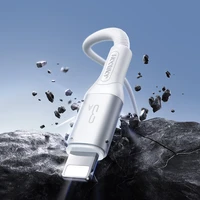 "Joyroom S-A28 Flash Series 3A USB-A - "Lightning" laidas 1 m - baltas