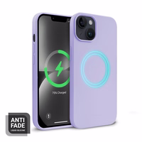 Crong Color Cover Magnetic - iPhone 14 Plus MagSafe dėklas (violetinis)