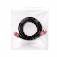 Kabelis HDMI 2.1 8K 60 Hz / 4K 120 Hz – itin didelio greičio, HDR, eARC, VRR, 48Gbps, 3 m, juodas