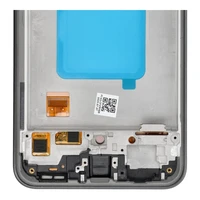 LCD ekranas SAMSUNG A36 5G HARD OLED su rėmeliu