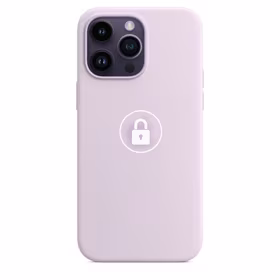 Dėklas "Silicone Case v2" skirtas iPhone 14 Pro Max / Lilac / su įpakavimu