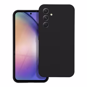 SILIKONINIS dėklas telefonui SAMSUNG A54 5G juodas