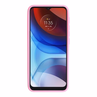 Camshield Soft dėklas telefonui Motorola Moto E7 Power/E7i Power šviesiai rožinis