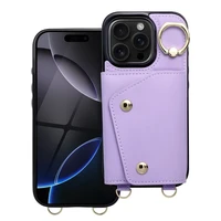 Piniginis dėklas WONDER iPhone 16 PRO MAX violetinis