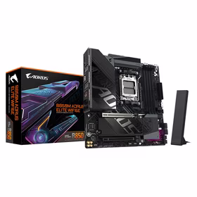 Pagrindinė plokštė GIGABYTE B850M AORUS ELITE WiFi6E AMD B850 Socket AM5 Micro-ATX DDR5