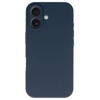 Silikoninis lite dėklas telefonui Iphone 16 tamsiai mėlynas