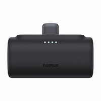 Išorinė baterija OS-Baseus Compact IP 5000mAh 20W (juoda)