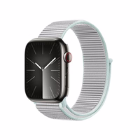 Crong Nylon - sporto Band Apple Watch 38/40/41/42 mm (Pastel pilkas)