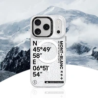 Benks Dynamic Magnetic Summit dėklas Mont-Blanc (0070) iPhone 17 Pro Max (Camera Control Button)