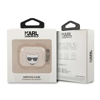 Karl Lagerfeld Glitter Choupette AirPods dėklas 3 - auksinis